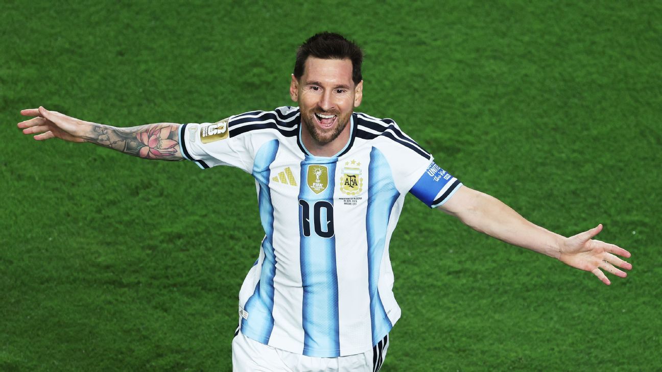 Messi and the huge records he left in Argentina vs Algeria