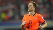 De Jong a fitness doubt for Netherlands clash with Sweden