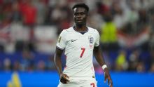 Bukayo Saka returns to England training after individual session on Saturday
