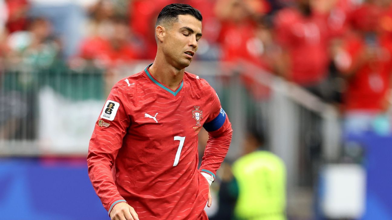 Cristiano Ronaldo remains goalless as Portugal struggles again