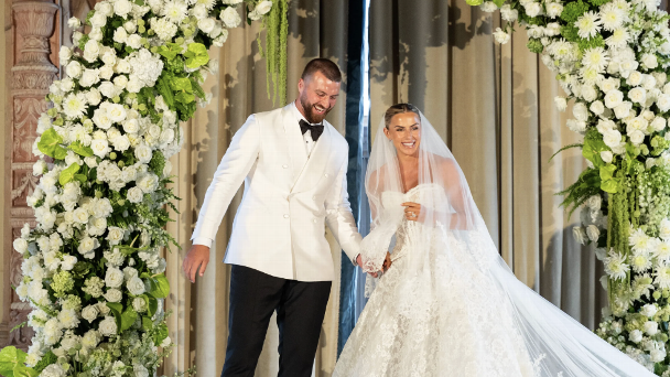 Cowboys' Jake Ferguson and Haley Cavinder wed in Miami