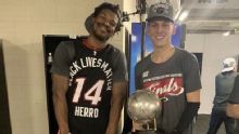 Tyler Herro reflects on Heat tenure with old Jimmy Butler photo