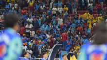 Congo statue fan of Lumumba Vea finally makes it to World Cup