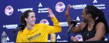 Aliyah Boston y Caitlin Clark lideran votación de aficionados para el WNBA All-Star
