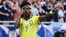 Vinícius Júnior leads Brazil rout of Scotland to top group
