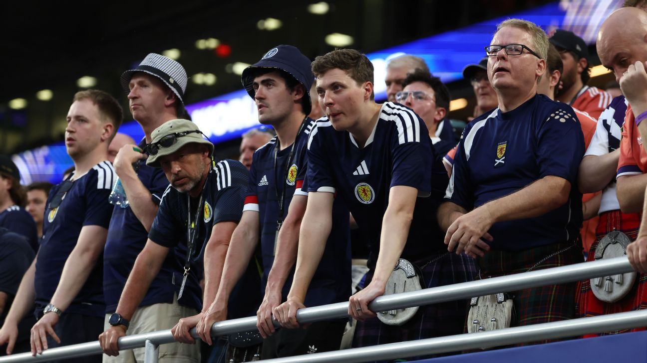 Tartan party over? Brazil humbling forces Scotland...