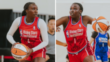 Puoch twins Tess and Tiedore chasing WNBA dream, inspired by their high-flying sisters