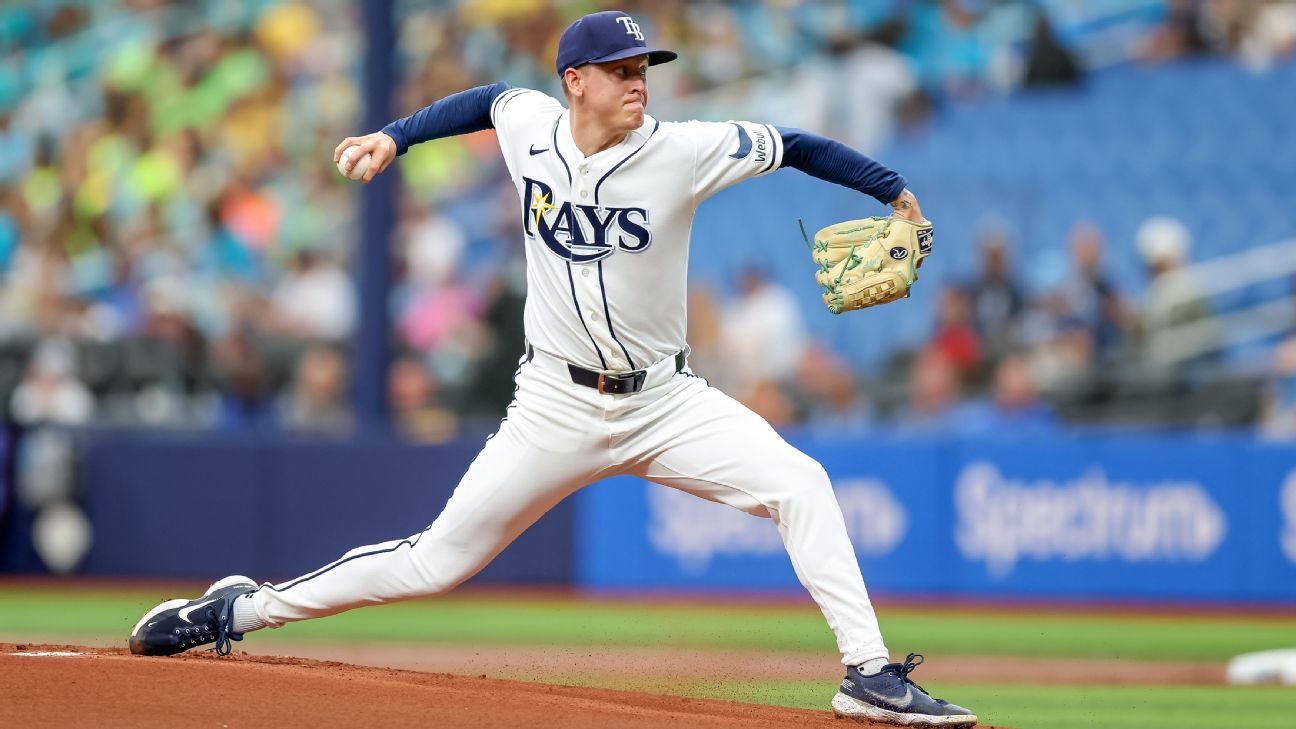 Rays' combined no-hitter broken up in 9th vs. KC