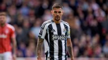 Newcastle reject £55 million bid from Arsenal for Bruno Guimarães - sources