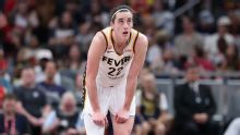 Fever's Caitlin Clark to sit out game vs. Sparks due to back