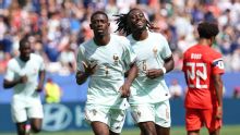 Ousmane Dembélé's first-half hat trick for France a first since '94