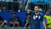 Messi quebra recorde de astro francês e craque do Brasil de 70 após gol contra a Jordânia na Copa