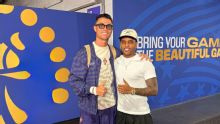 Astro do Real Madrid, Rodrygo assiste Colômbia x Portugal e se encontra com CR7; veja planejamento do craque
