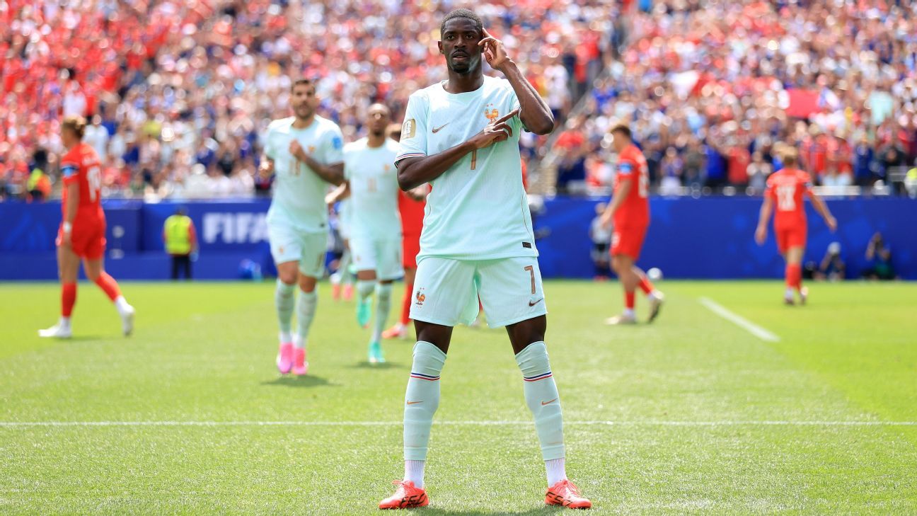 France have been waiting for Dembele to show up. N...