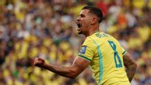 Bruno Guimarães comemora vitória 'com a cara' do Brasil: 'Tínhamos cinco finais pela frente, faltam quatro'