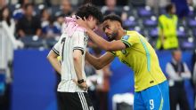 Matheus Cunha explica gesto com as mãos para provocar japonês em campo e dispara': 'Respeita porque somos penta'