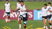 Con Cuti Romero a la par, Argentina se entrenó en Kansas City