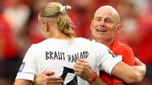 Técnico da Noruega diz que Haaland é o maior goleador do mundo: 'Nunca o trocaria por ninguém!'