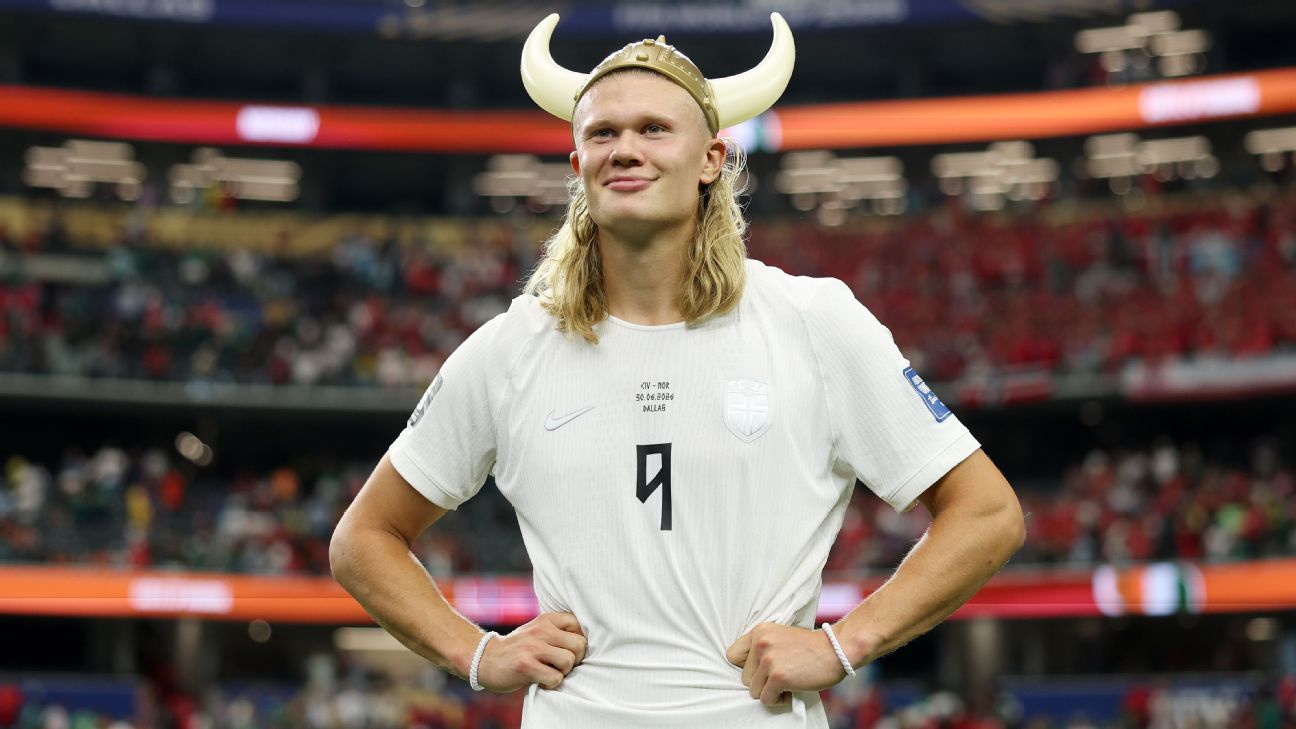 Haaland, 'the greatest goalscorer,' saves Norway