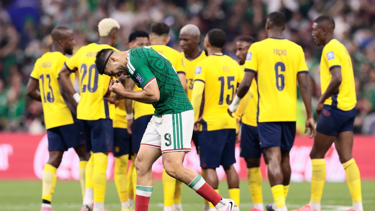 Ecuador fell unattenuated to Mexico and said goodbye to the World Cup