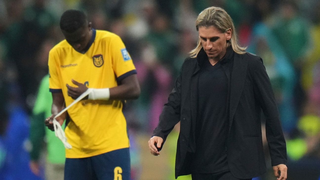 Beccacece ceased to be the DT of Ecuador after the elimination of the 2026 World Cup