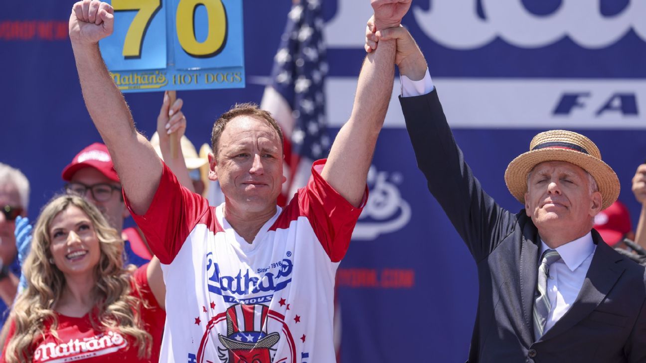 Nathan's Hot Dog Eating Contest 2026: Winners, more stats SARAH YENESEL/EPA/Shutterstock