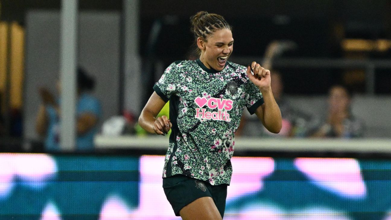 特里妮蒂·羅德曼 (Trinity Rodman) 帶著制勝兩球重返 NWSL