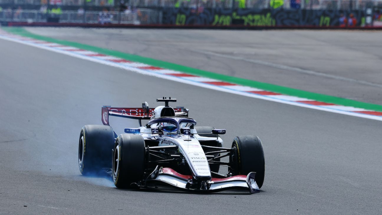 Checo Pérez finaliza último en Sprint de Gran Bretaña - ESPN