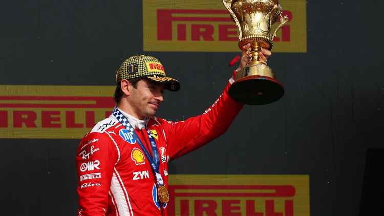 Leclerc gana el GP de Gran Bretaña: Los tiempos difíciles nunca duran