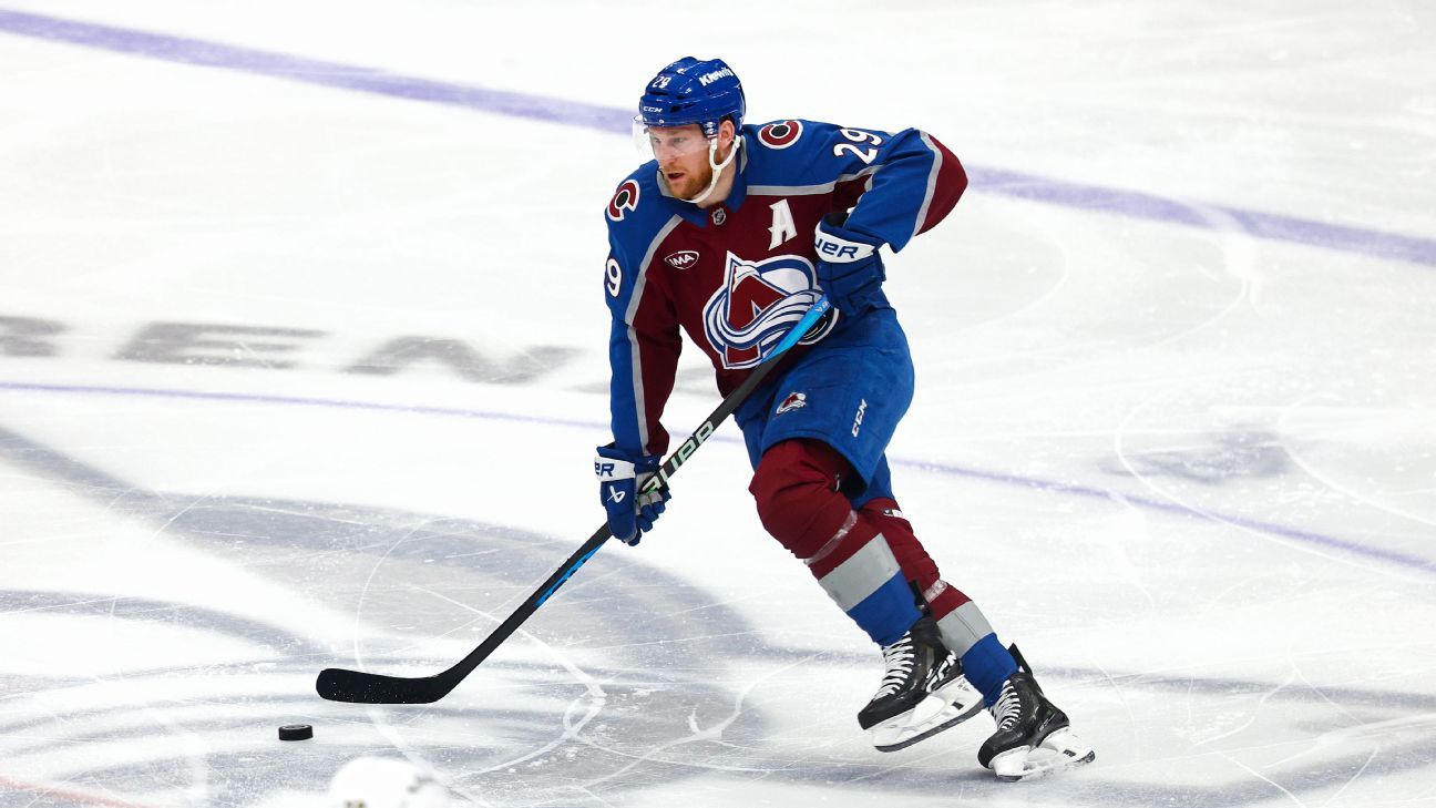 Nathan MacKinnon, Connor McDavid lead 2026 ranking...