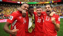 Switzerland overcome penalty 'curse' to oust Colombia at World Cup