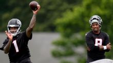 Key questions as Falcons near camp, including the QB1 status
