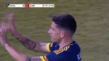 Lautaro Blanco metió un golazo para el primero de Boca vs. Athletico Paranaense