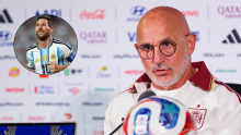Luis de la Fuente se rindió ante Messi: "Parece que tiene 19 años, está en un nivel excepcional"