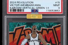 Victor Wembanyama Panini Kaboom! card sells for $1.4 million