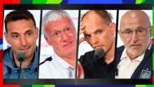 Mundial 2026: los logros y récords que persiguen Scaloni, Deschamps, Tuchel y De la Fuente