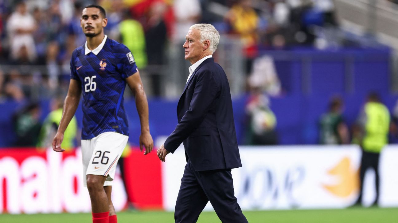 France move from Deschamps to Zidane wondering wha...
