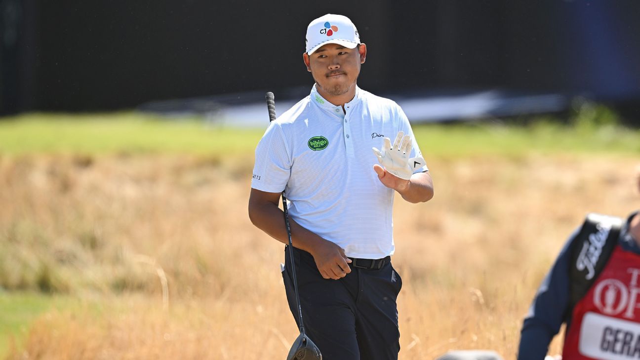 Si Woo Kim and Cameron Young Overtake Sam Burns at The Open Championship 2026