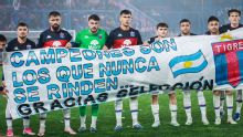 El reconocimiento de Tigre para el Mundial de la Selección Argentina en su duelo de Sudamericana