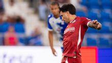 Martín Satriano marcó un gol en un amistoso de Getafe