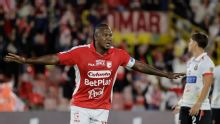 Video: Gol de Rodallega abrió la cuenta en Santa Fe vs. Caracas por Sudamericana