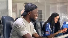 Enner Valencia visitó el George Capwell y observó el empate de Emelec ante Mushuc Runa