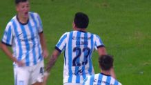 Colombo ganó de arriba y volvió a poner en ventaja a Racing ante Gimnasia