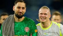 Haaland se roba la atención en boda de Donnarumma con remo vinkingo