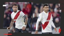 Así fueron los debuts de Otamendi y Correa en la derrota de River vs. Barracas
