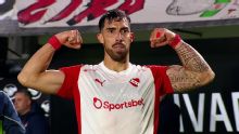 ¡Apareció el goleador! Ávalos anticipó a la defensa de Estudiantes y marcó su gol para Independiente