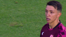 Muslera realizó una gran tapada y recibió la ovación de los hinchas de Estudiantes