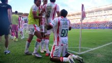 Necaxa derrotó a Rayados y mantiene paso perfecto