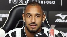 Lucas Monzón contó su historia en la presentación en Botafogo