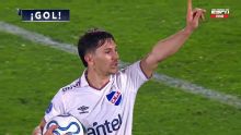 Maxi Silvera puso el segundo de Nacional ante Tigre en Victoria